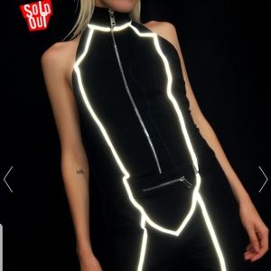 I.Am.Gia reflective pant suit